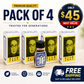 Pack 4 - T-chin Sospwa Seifens 100% Original Kwang Tze Solution china brush