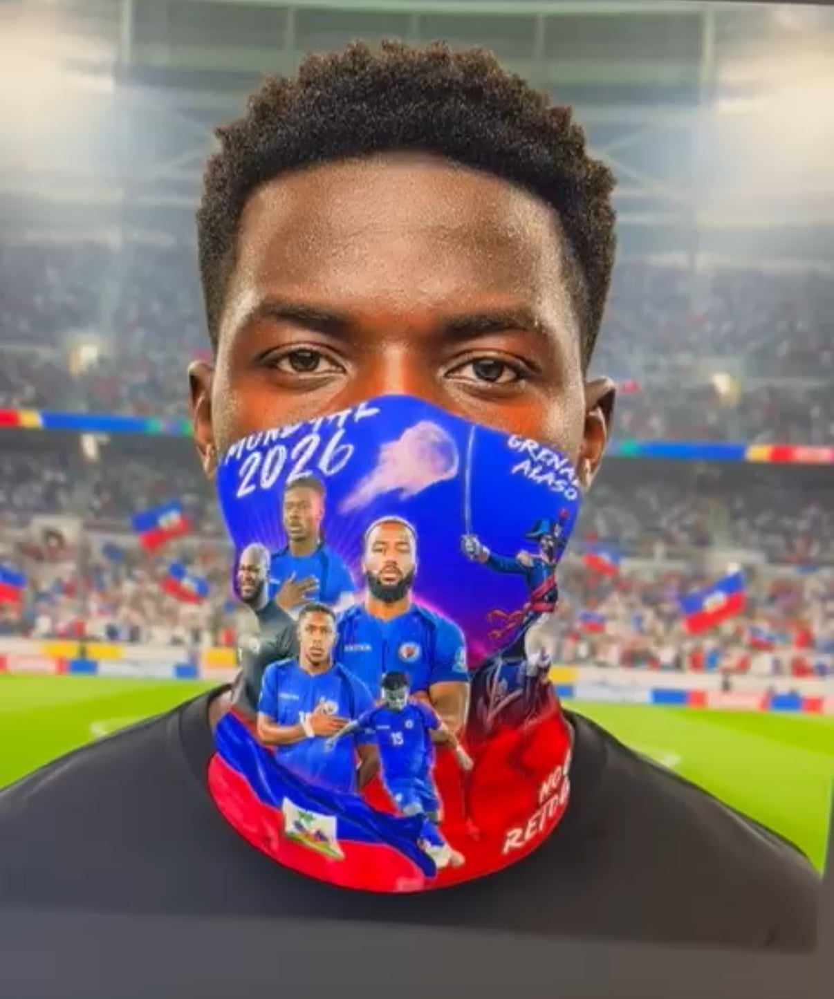 World Cup 2026 Haitian Team Scarf